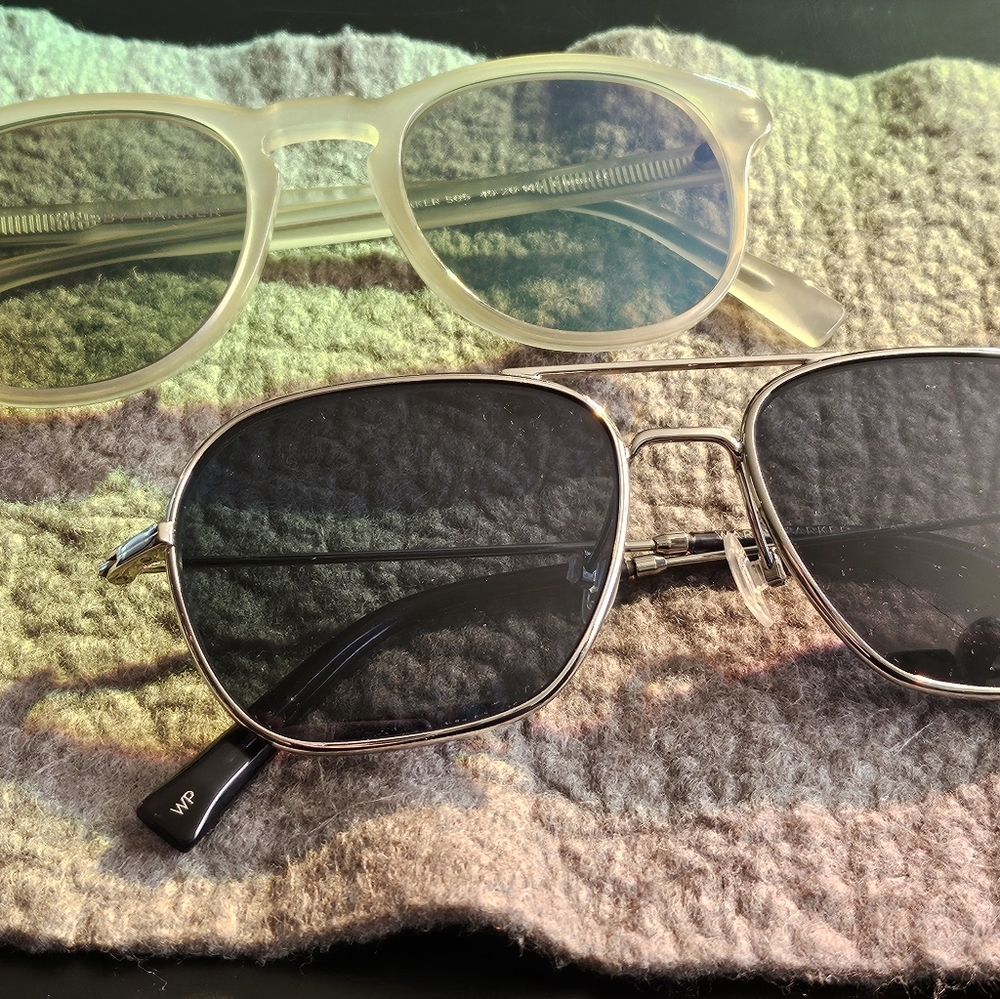Warby Parker sunglasses ABE & BAKER (replace Rx lenses and love them)